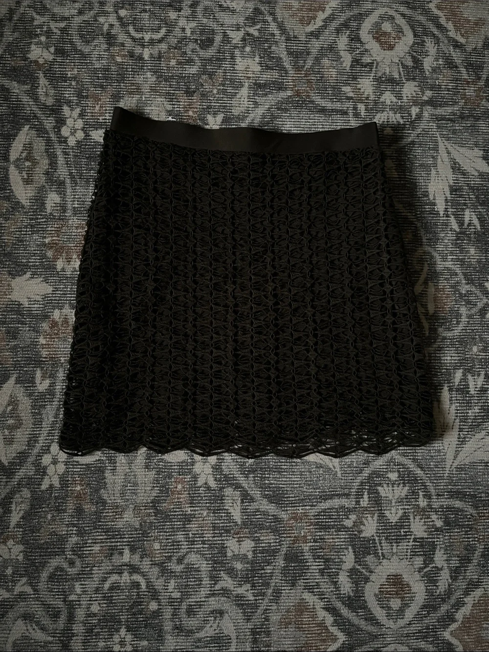 J. Crew Olive Merino Knit Mini Skirt